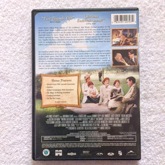 DVD: Finding Neverland - Picture 2 of 3
